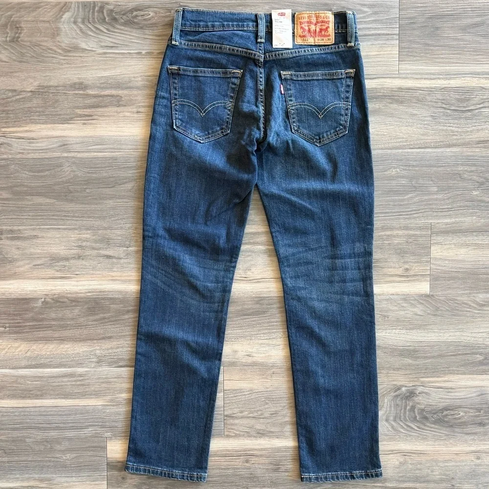 NWT Levi Strauss 511 Slim Jeans Size W28 X L30